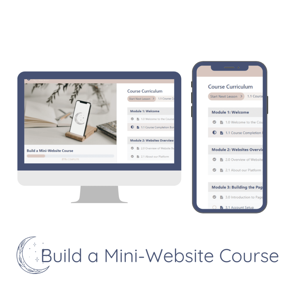 Build a Mini-Website Course
